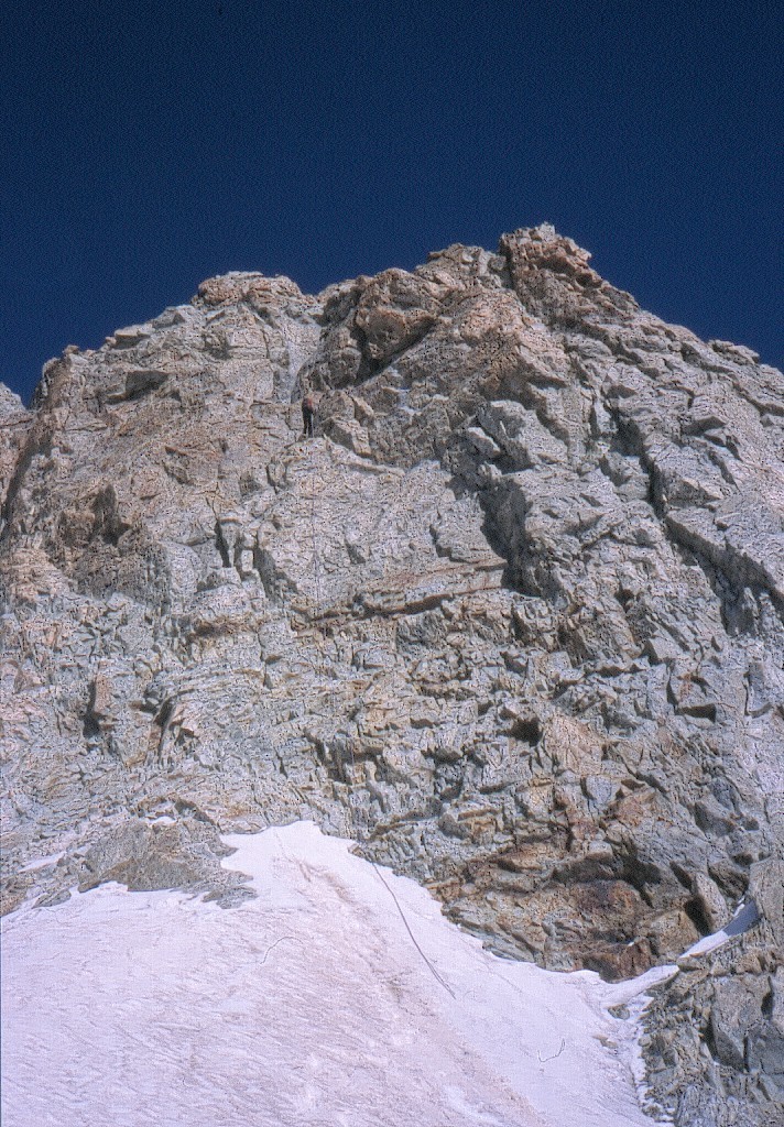 Vue sur la descente