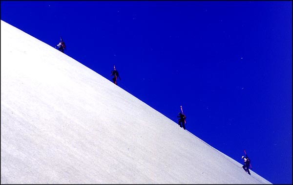 Montee au Classen Saddle 2213m.