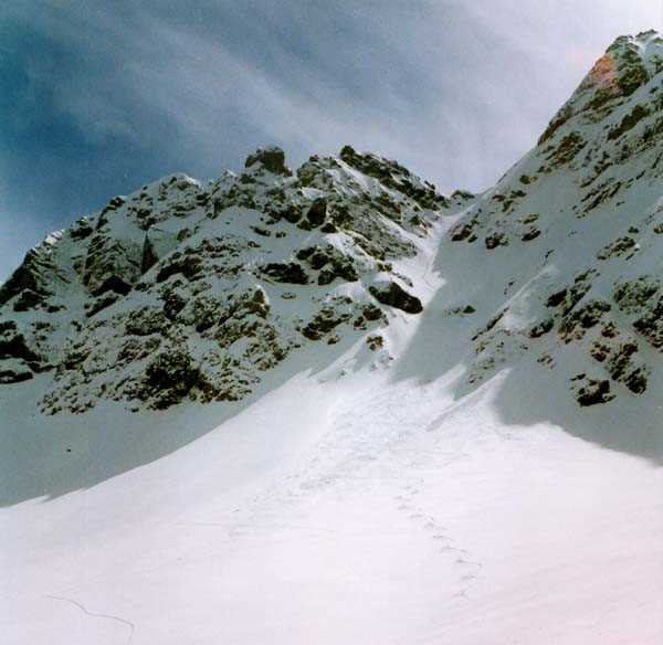 Mont de Grange: Couloir de Chemine