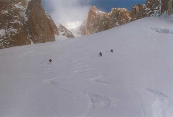 Glacier du Milieu.
