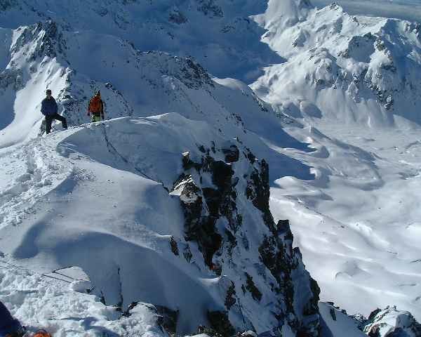 Pic nord et Pic sud du merlet: par le col du Merlet