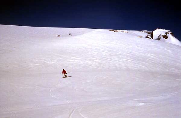 Telemark sur le glacier du Ténéhet, Wildhorn