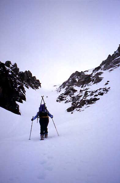 Mt Vélan, couloir W