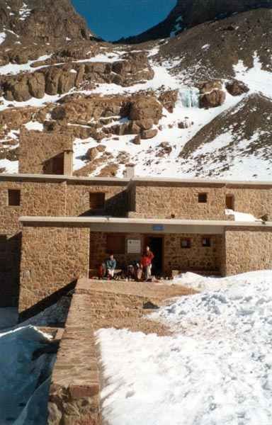 Nouveau refuge du Toubkal