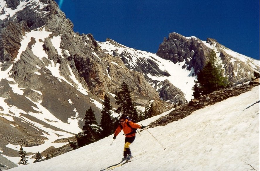 Couloir W de la Font Sancte
