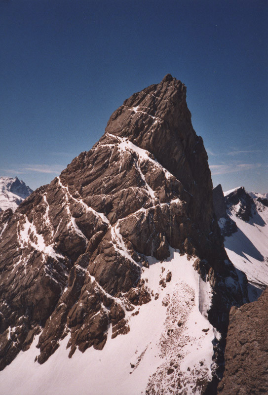 Aiguille Centrale d'Arves - face Nord-Est