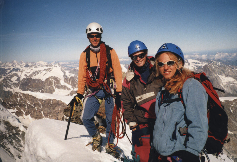 La photo sommitale, a 4477m