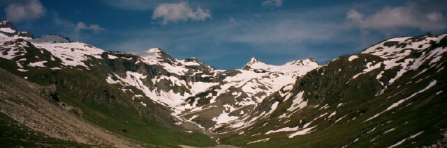 Sources de l'Isère et Refuge du Prariond - début Juillet 2001