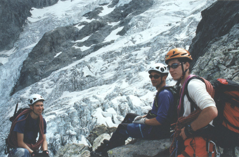 Le glacier de la Meije depuis les Enfetchores