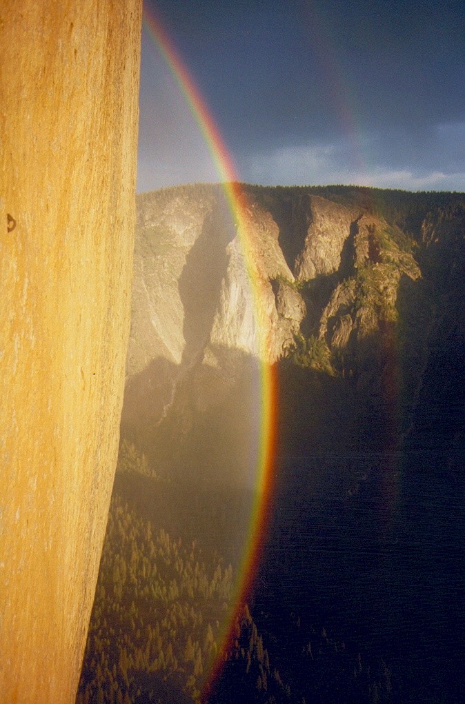 Arc-en-ciel après l'orage