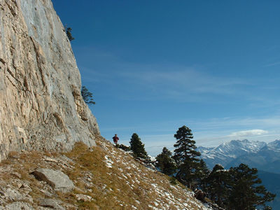 Départ de la voie