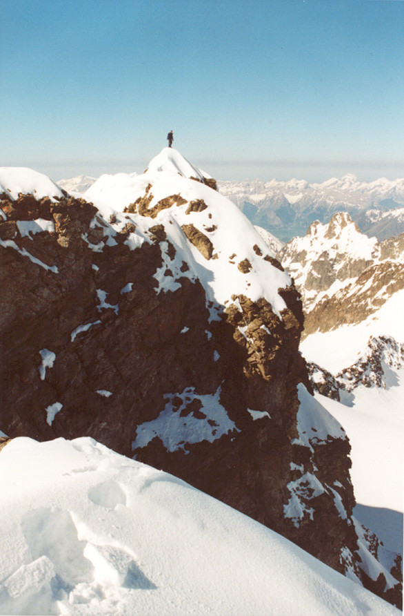Muande arête sommitale