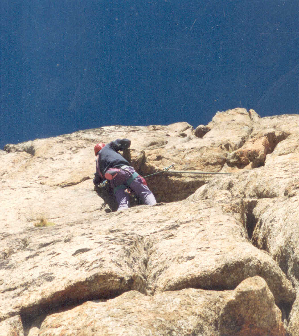 Dibona sous la fissure Madier