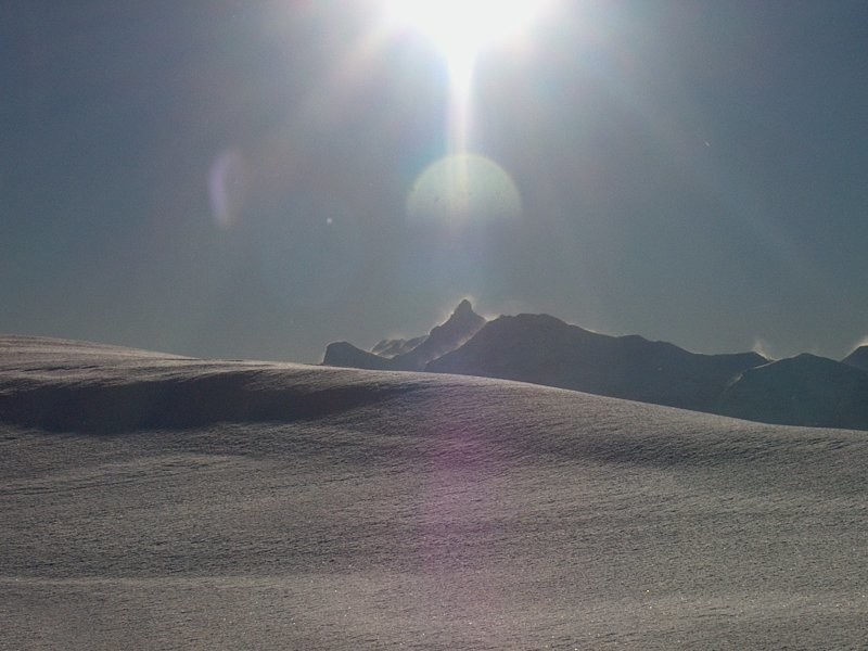 Vue sur la pointe percée
