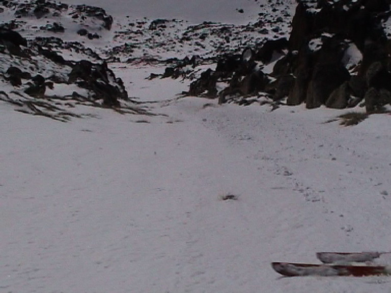 le couloir sud de l'Alt del Griu