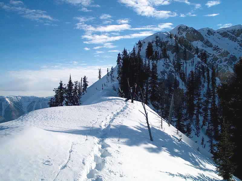 Three sisters east ridge