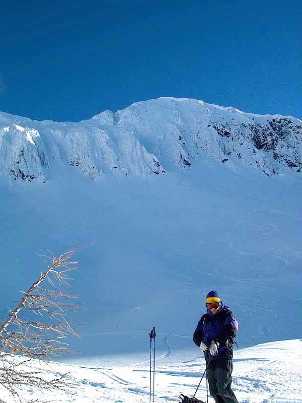 Ymir peak north face