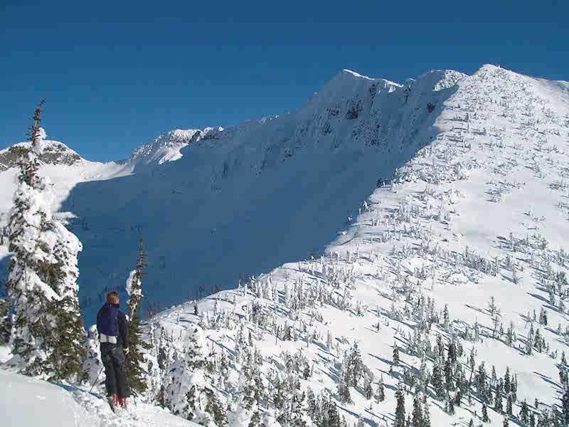 Ymir peak west ridge