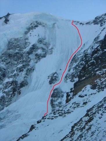 Fletschhorn Parete Nord