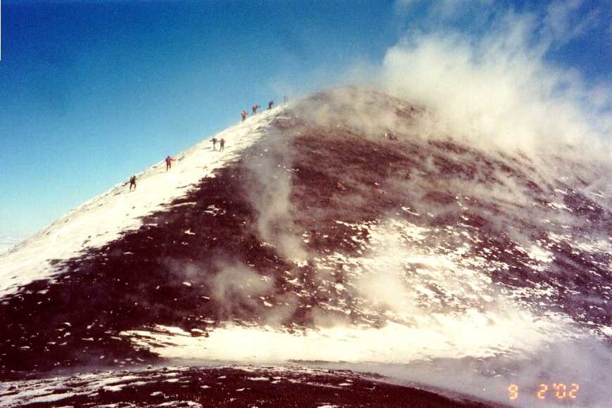 Verso la cima