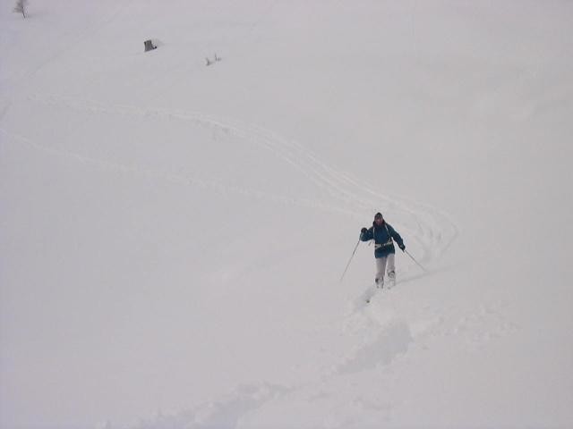 Discesa verso Pedesina Val Gerola