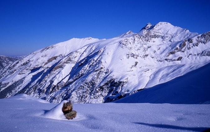 Pic Garlitz depuis le col des Aiguillettes