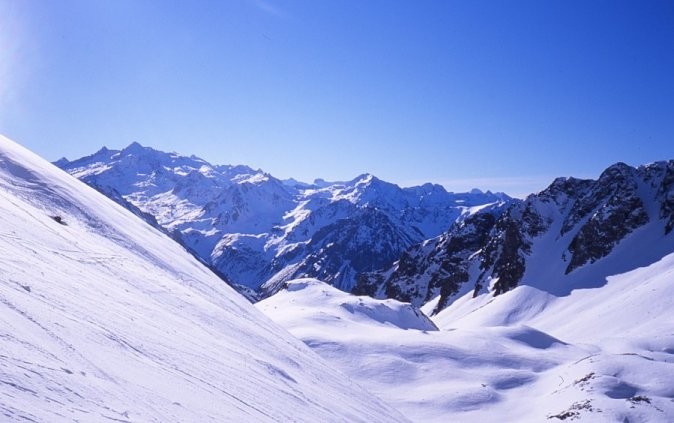 Le cirque de Gavarnie depuis la montée au col d'Oncet