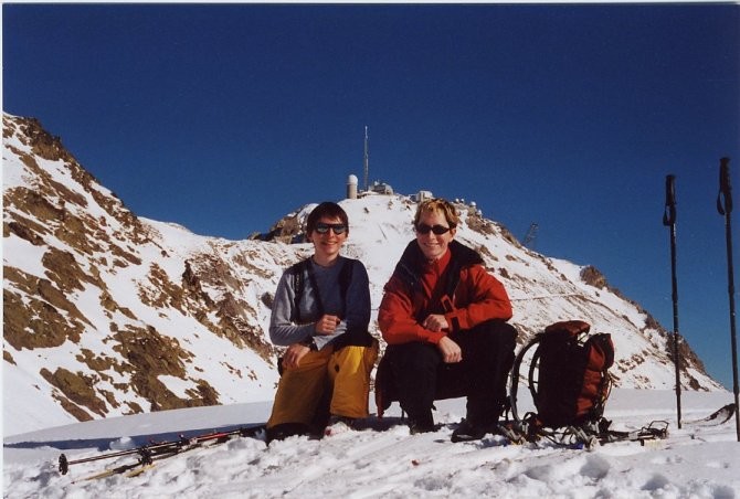Observatoire du pic de Midi de Bigorre depuis le col d'Oncet