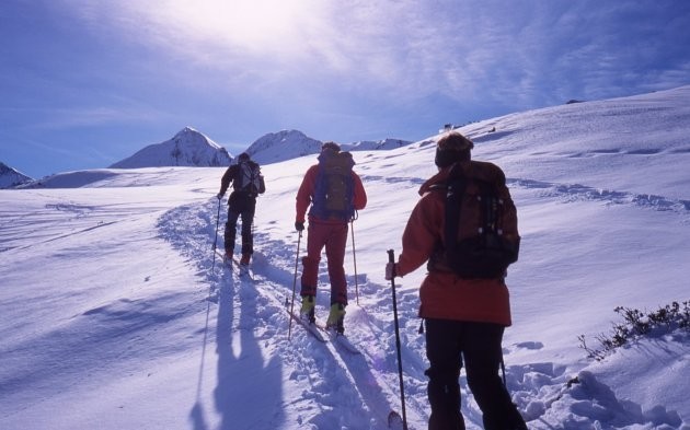 La montée au Cap de Laubère