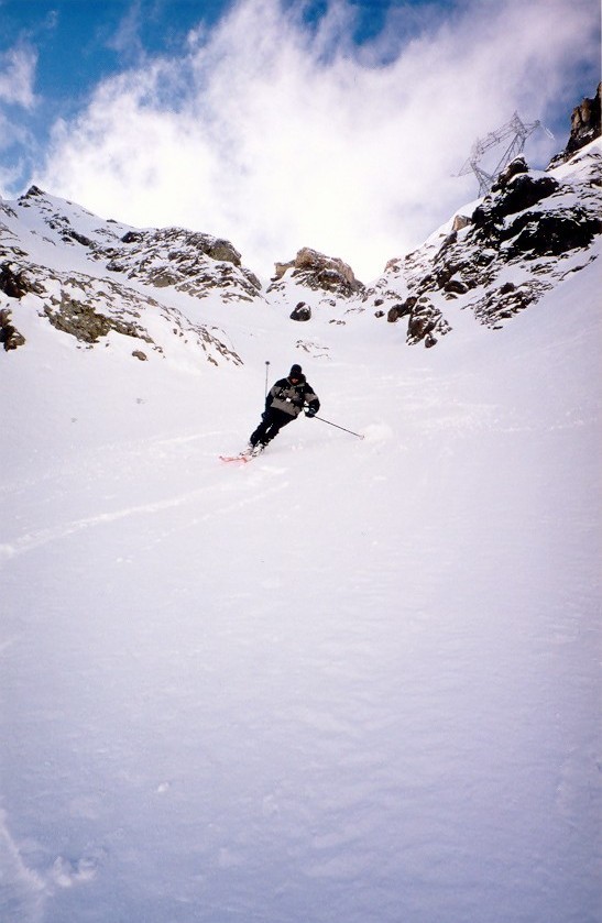 couloir NE de la pointe de la terrasse