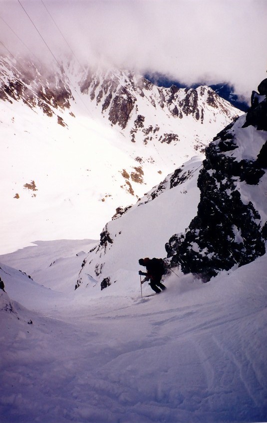 couloir NE de la pointe de la terrasse