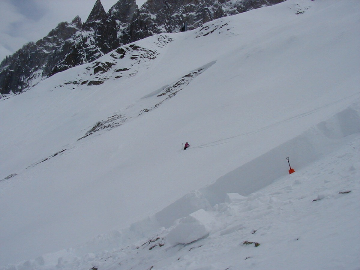 Avalanche Chamonix 4 mars 2002