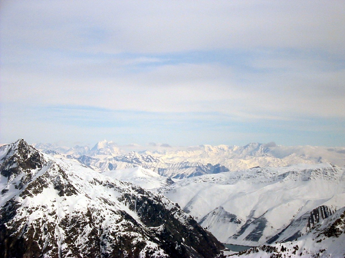 Vue du Col de la Roche Noire