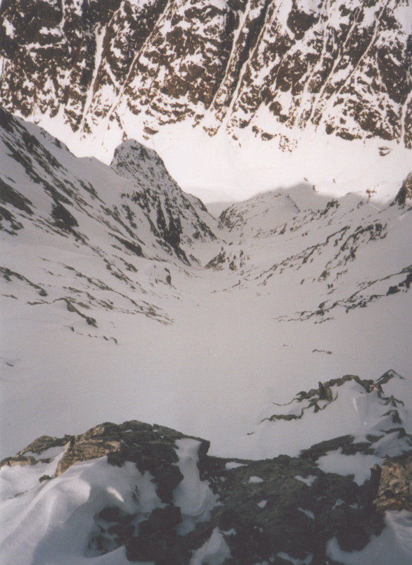 le couloir Nord du Burlan