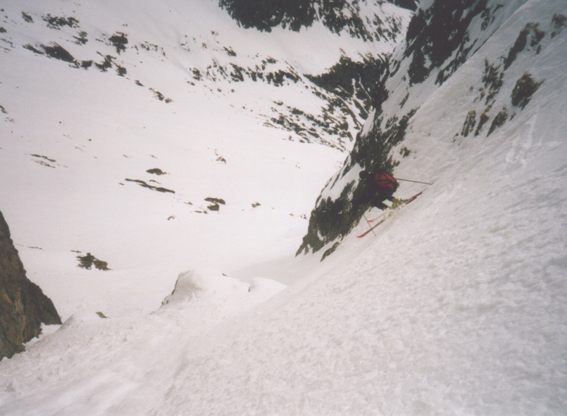 fin du couloir Est du col du Plat