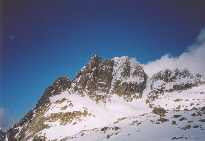 La face Sud de la Cima Nasta