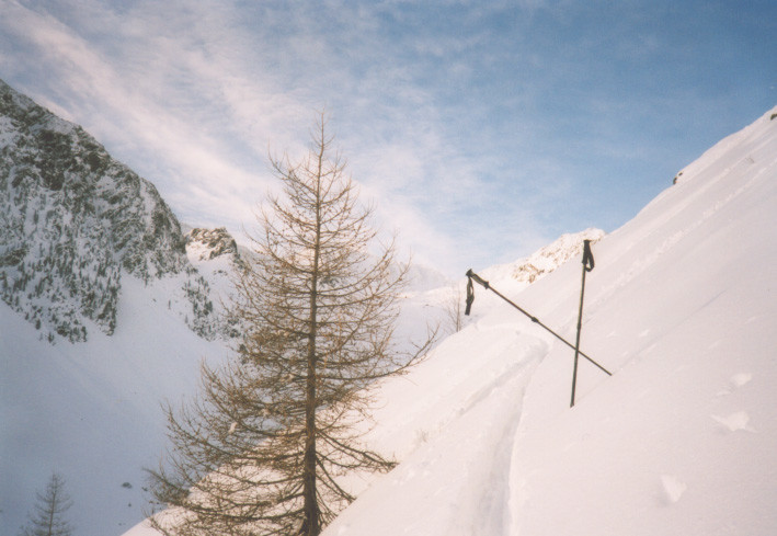 Abandon - trop de neige!