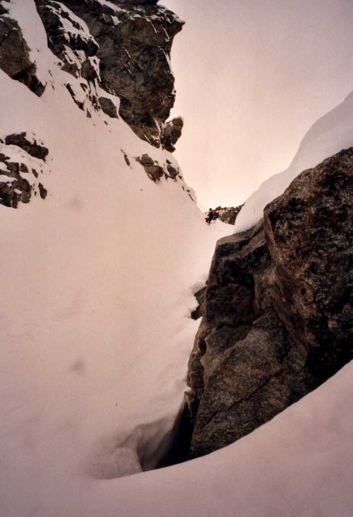 Bréche Cordier versant nord est