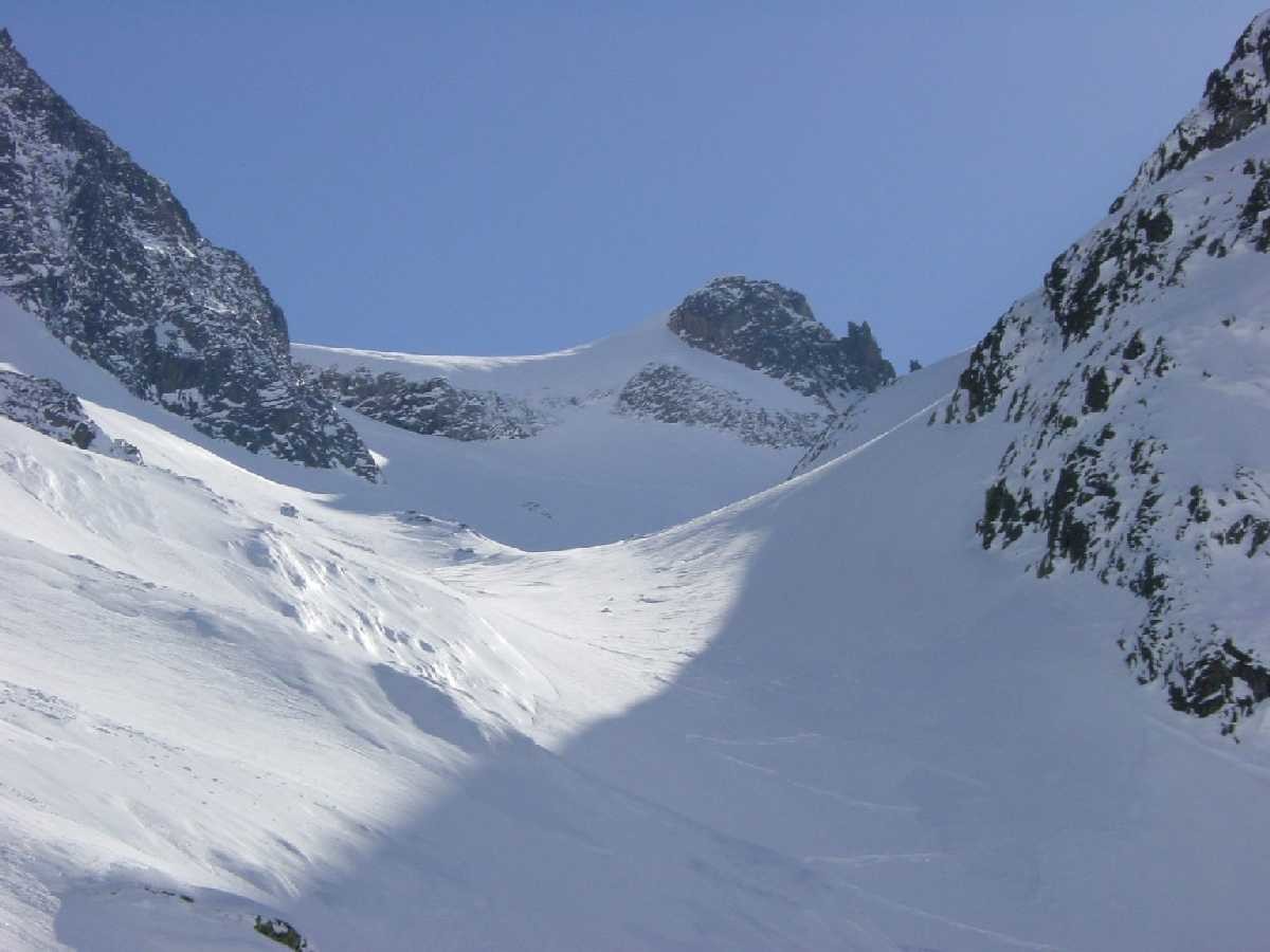 Pointe Alphonse Favre et glacier du Mort