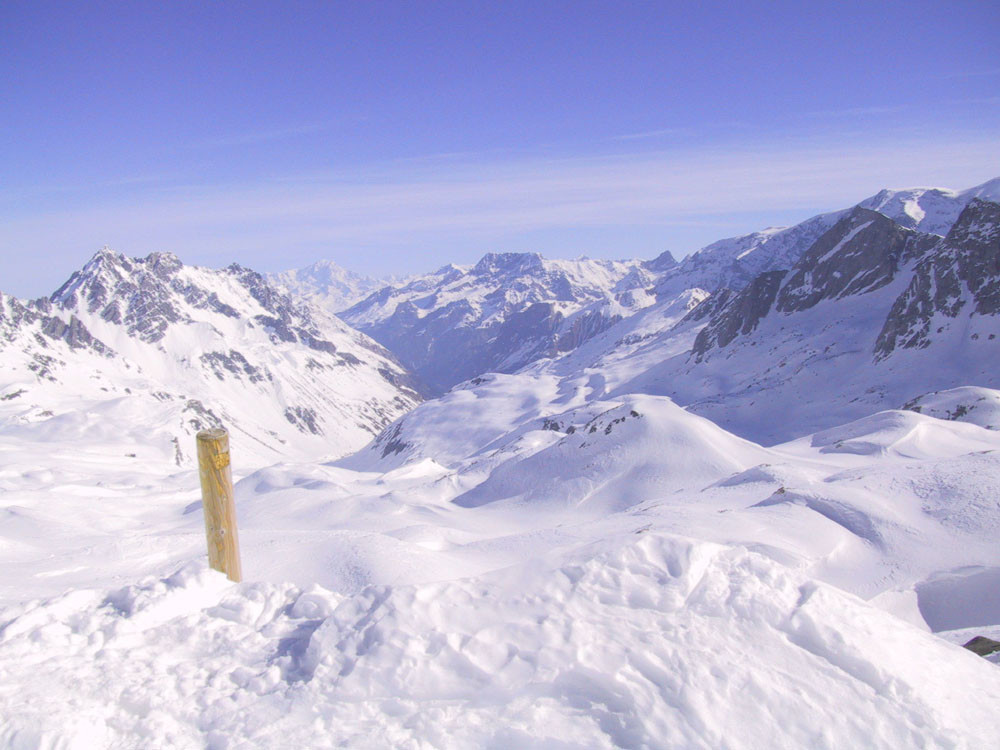 Col de chavière (vue vers Polset)