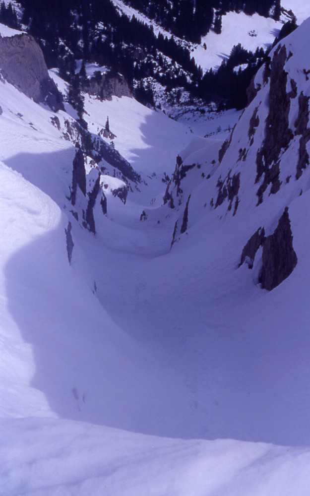 Le haut du couloir de Chevenne...