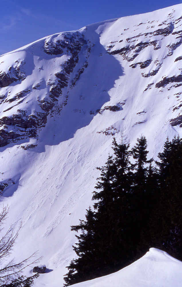 Couloir ENE de la Chavache