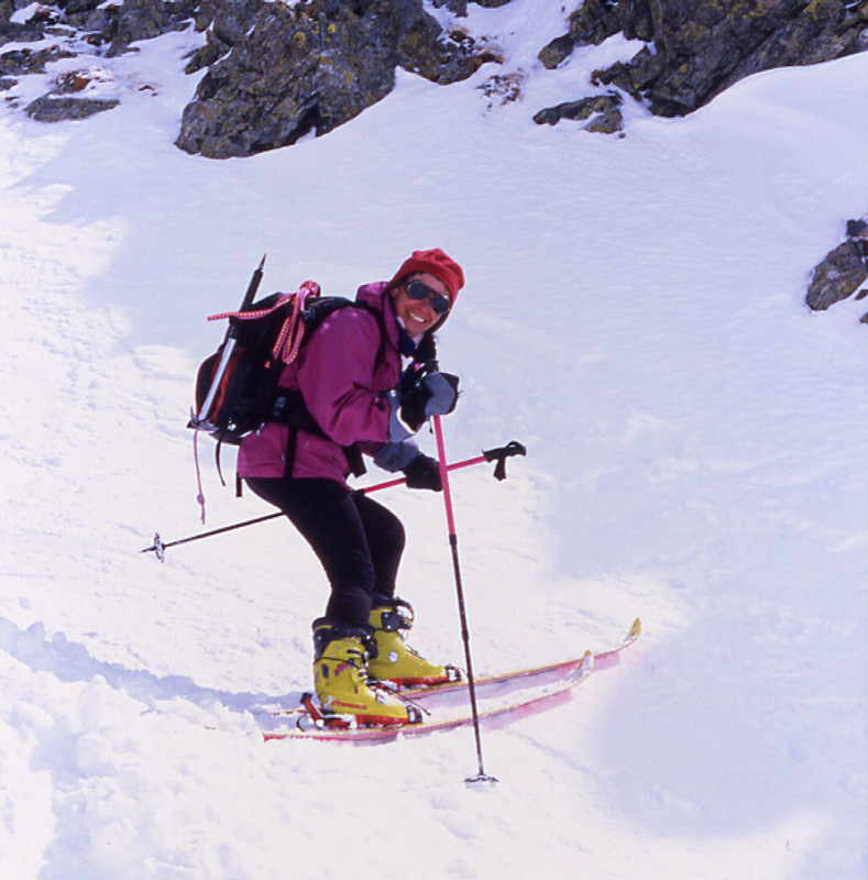 Catherine à la Dent du Pra