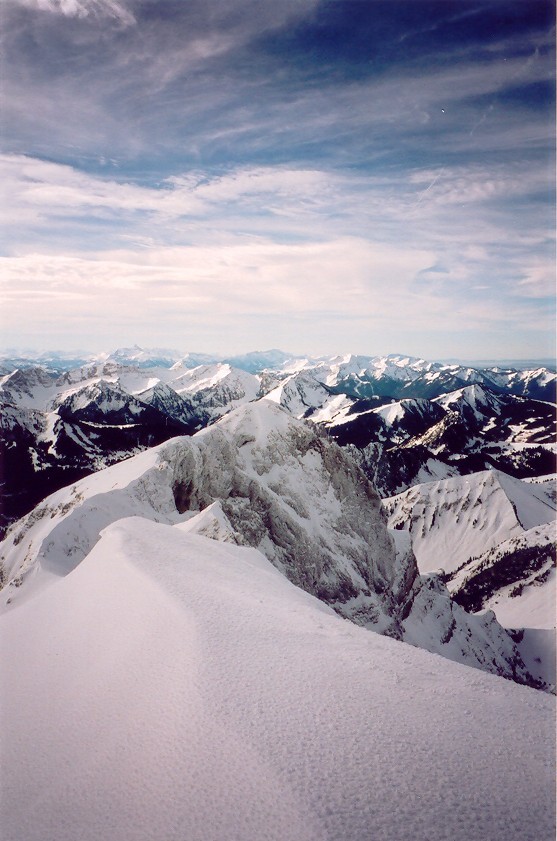 Arête SW des Cornettes de Bise