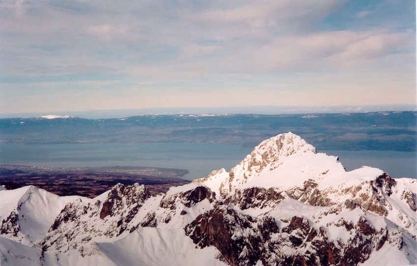 Dent d'Oche depuis Les Cornettes de Bise