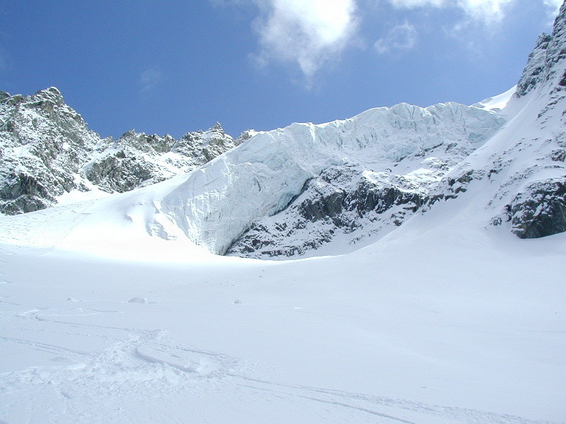 Sérac sous la dent de Bertol