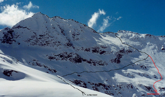 Parete NW della Straling