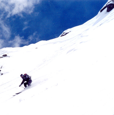 Punta Straling - parete NW