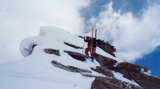 Sulla cresta finale dlla Straling