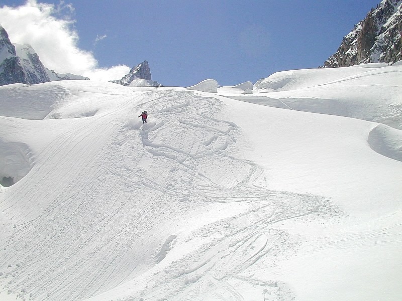 Glacier du Mt Mallet